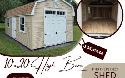 10′ x 20′ High Barn