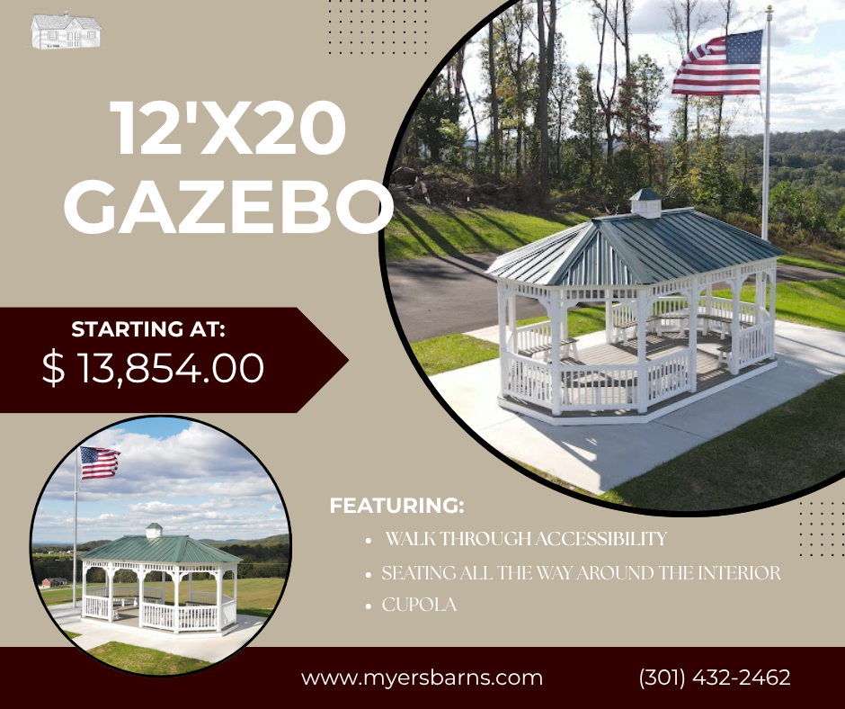12′ x 20′ Gazebo